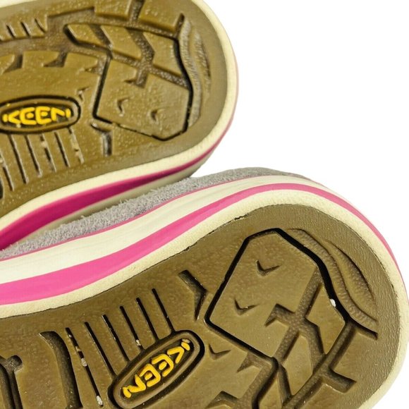 Keen Coronado High Top Pink Purple Suede Sneaker Shoes SZ 4 Toddler Non Marking - Picture 9 of 12